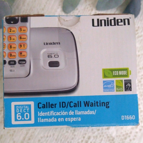 Uniden Caller ID/ Call Waiting W/ Handset Speakerphone NWOT - Picture 5 of 8